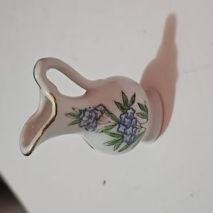 Miniature pitcher hand painted in Nagoya Japan Trico